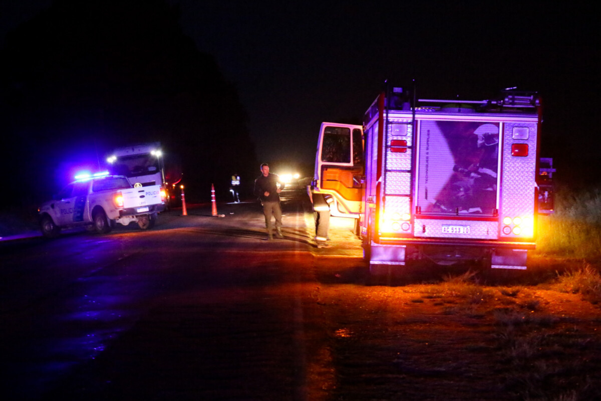 Choque y muerte entre una moto y una camioneta cerca de Coronel Suárez