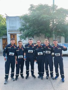 Bomberos tresarroyenses hicieron podio en una prueba atlética en General Lamadrid