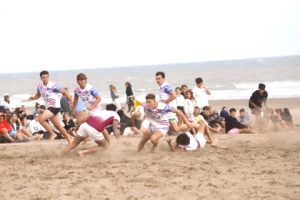 Comenzó la acción en el 30º Seven Playero de Claromecó