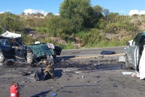 Choque frontal en Córdoba: cuatro muertos y un bebé herido