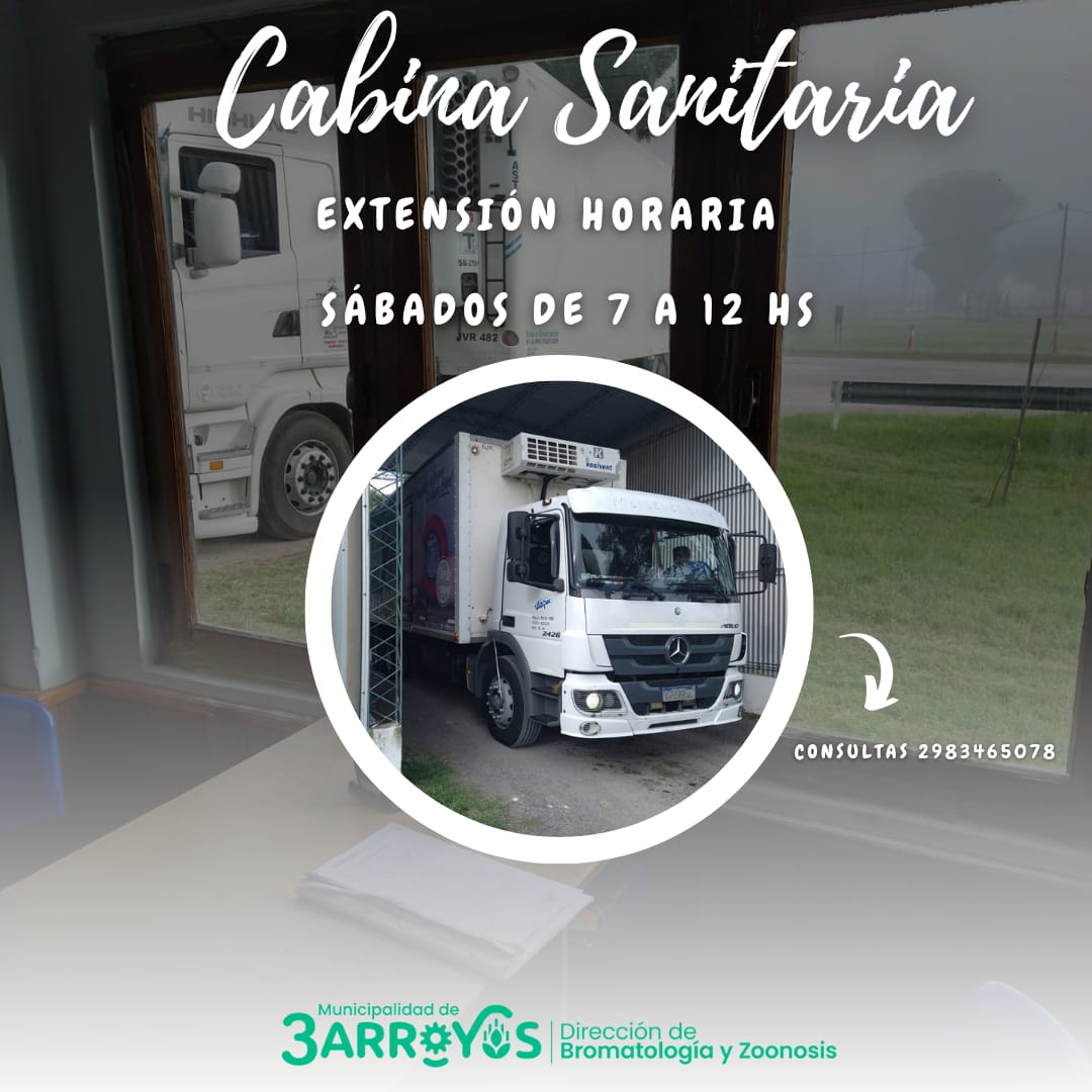 Extensión horaria en Cabina sanitaria