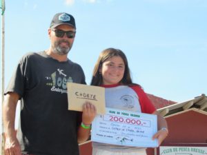 Pesca: Carlos Ginel de Necochea ganó el concurso de Orense