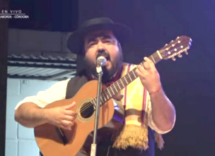 Pancho Santarén, subcampeón de canto en Laborde