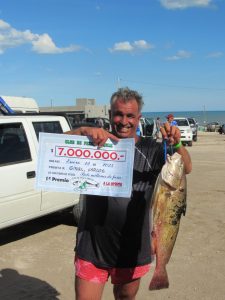 Pesca: Carlos Ginel de Necochea ganó el concurso de Orense