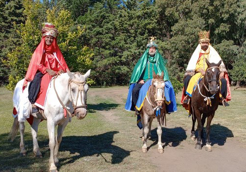 (videos)Los Reyes Magos ya están en Tres Arroyos