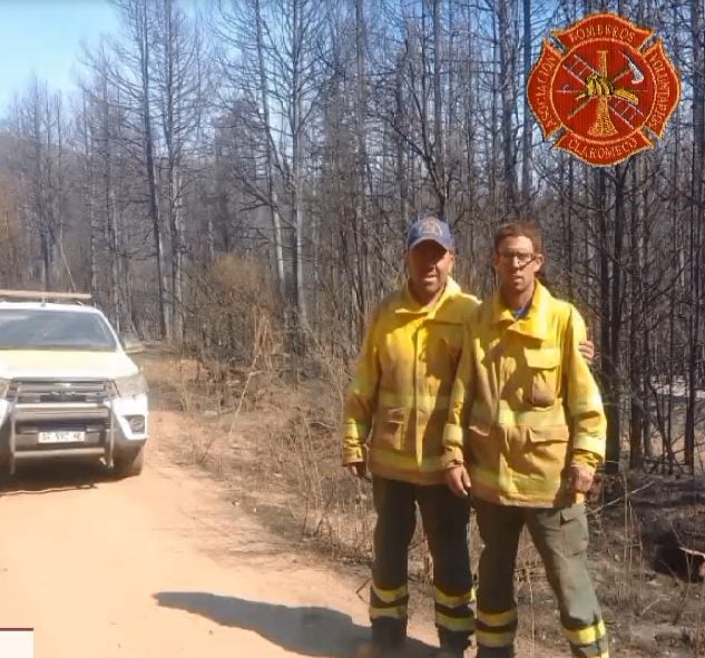 Bomberos de Claromecó en El Bolsón