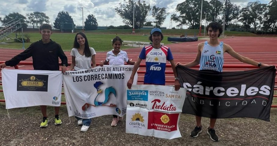 Atletismo: “Correcaminos” en el Provincial de Mayores de pista